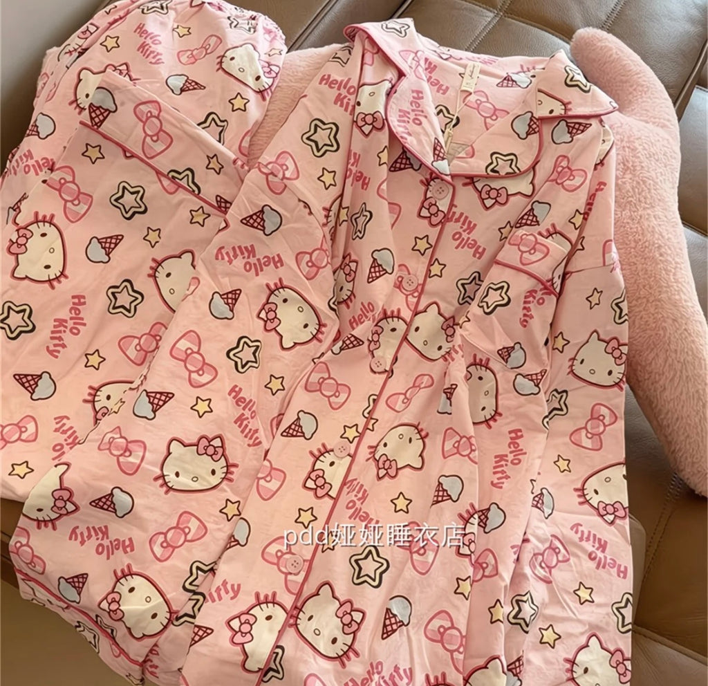 Pijama Rosa Hello Kitty