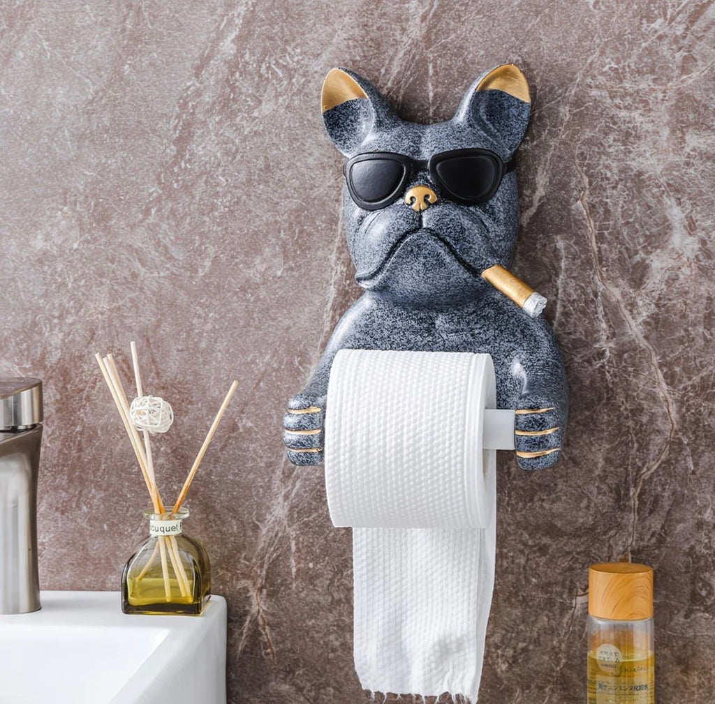 Porta Papel Higiénico Frenchie