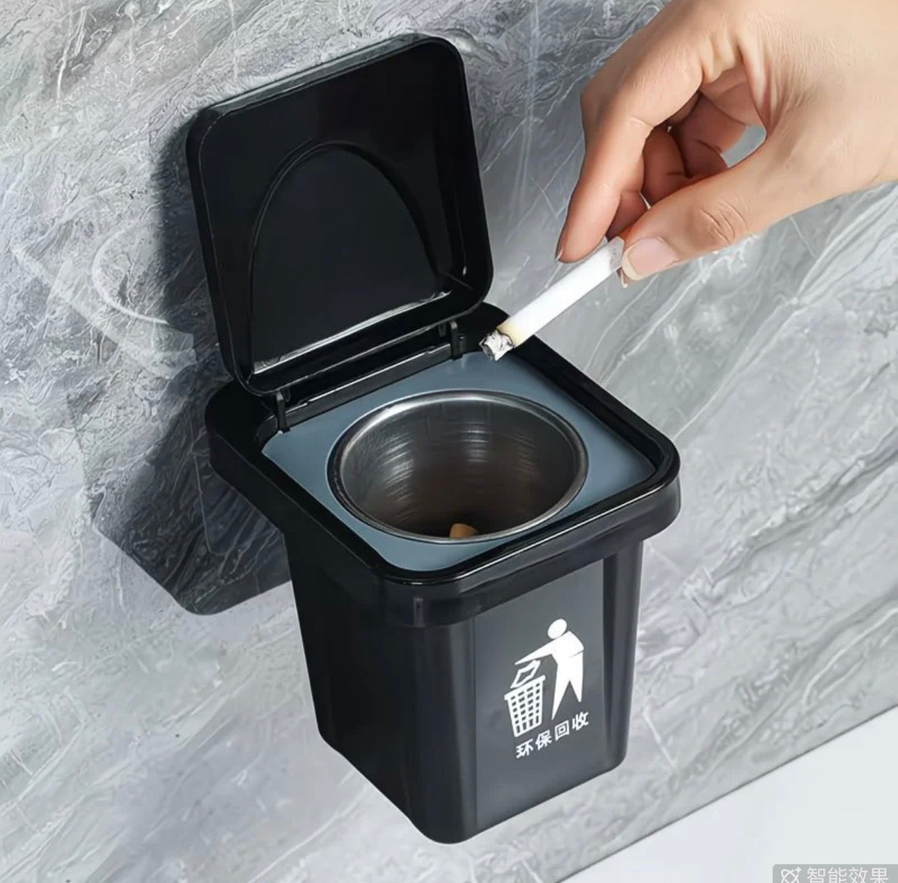 Cenicero Trash Can