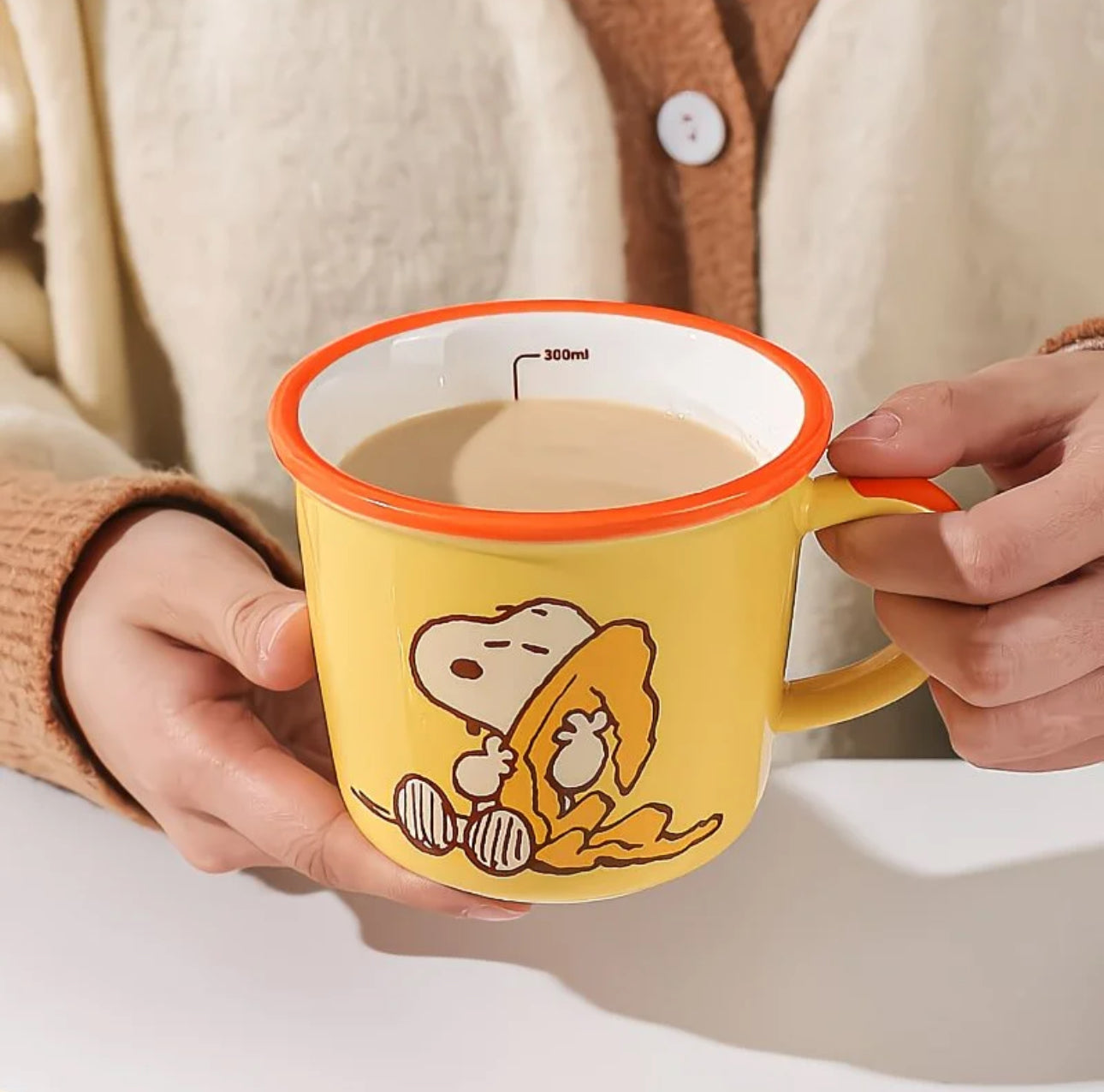 Taza medidora Snoopy