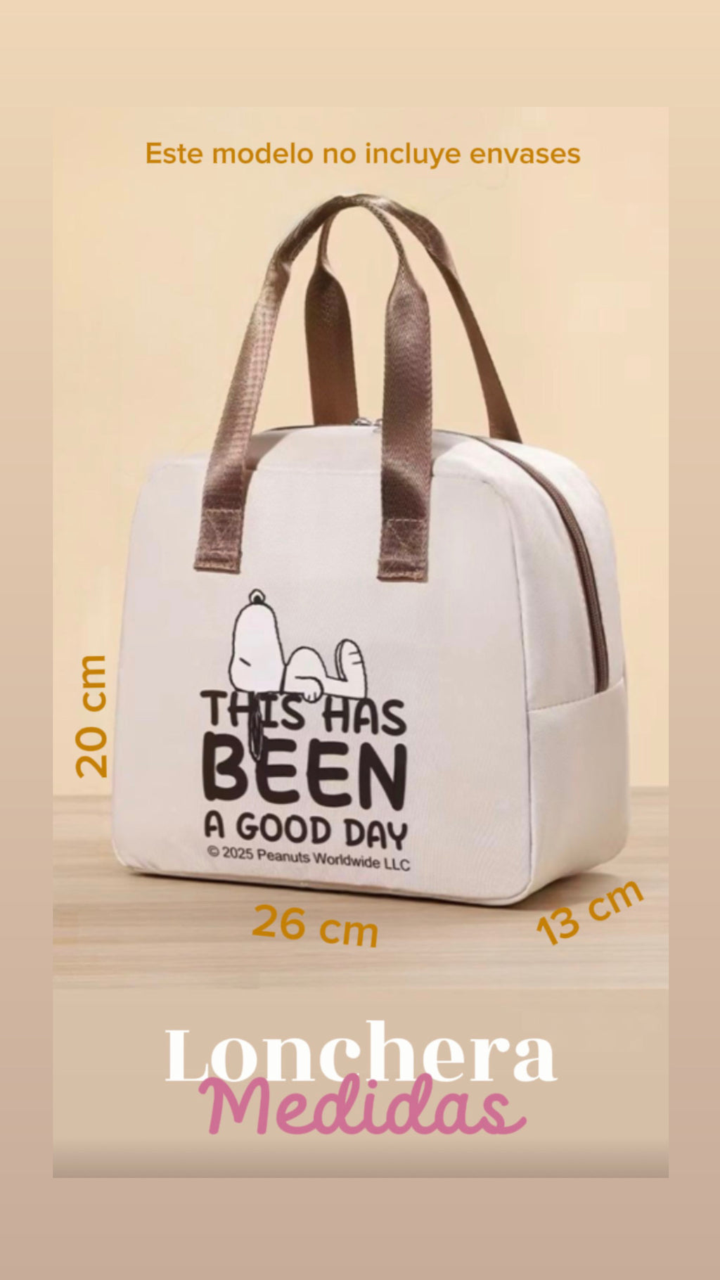 Lonchera Snoopy