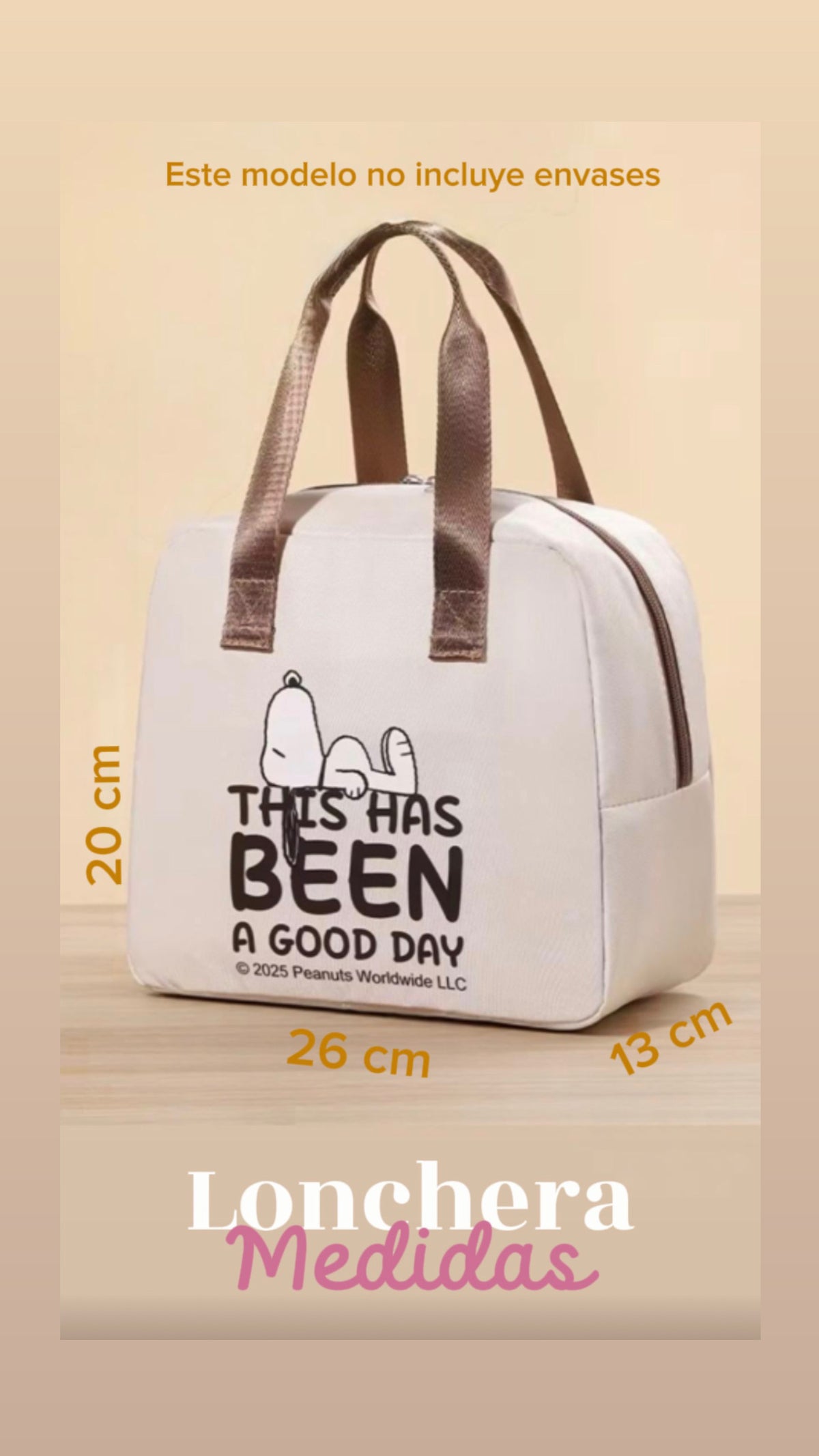 Lonchera Snoopy