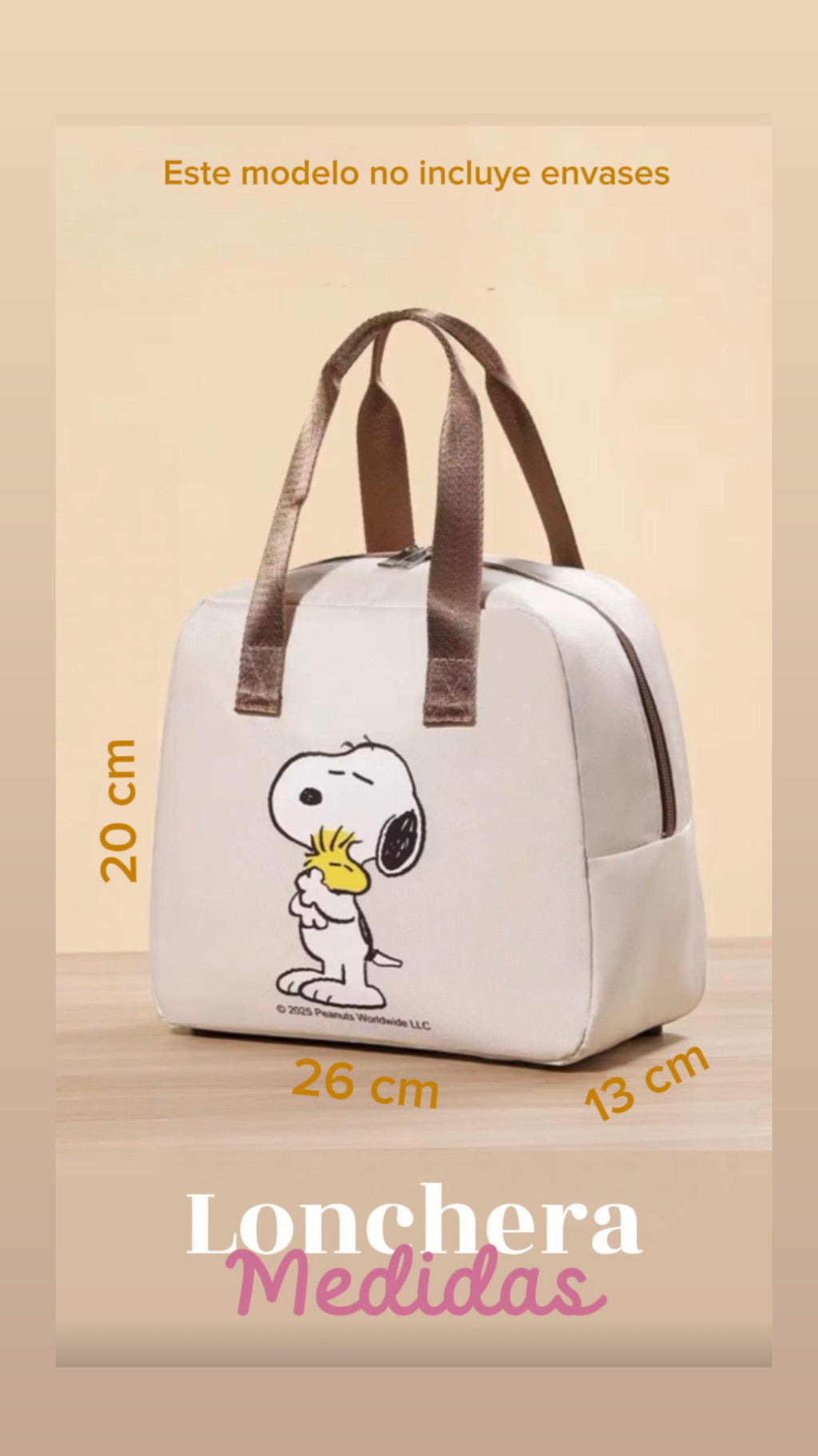Lonchera Snoopy