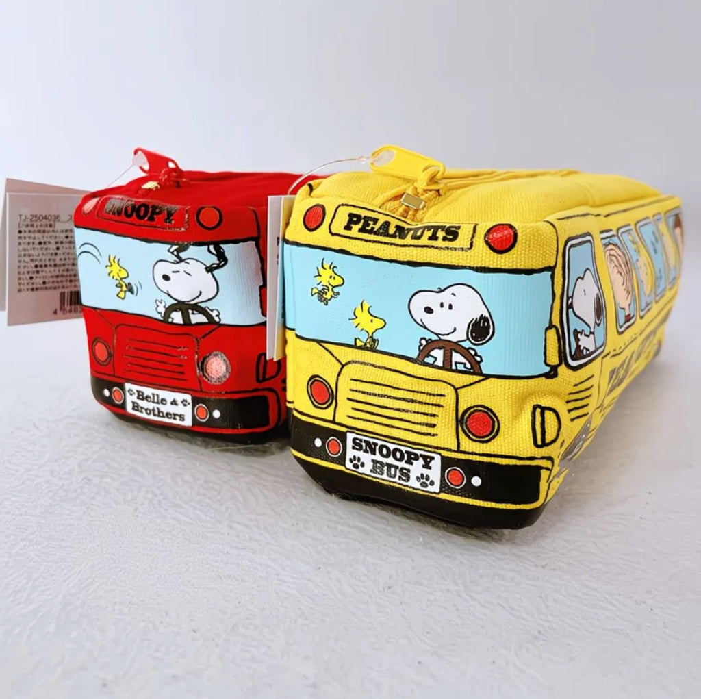 Estuche Peanuts Bus