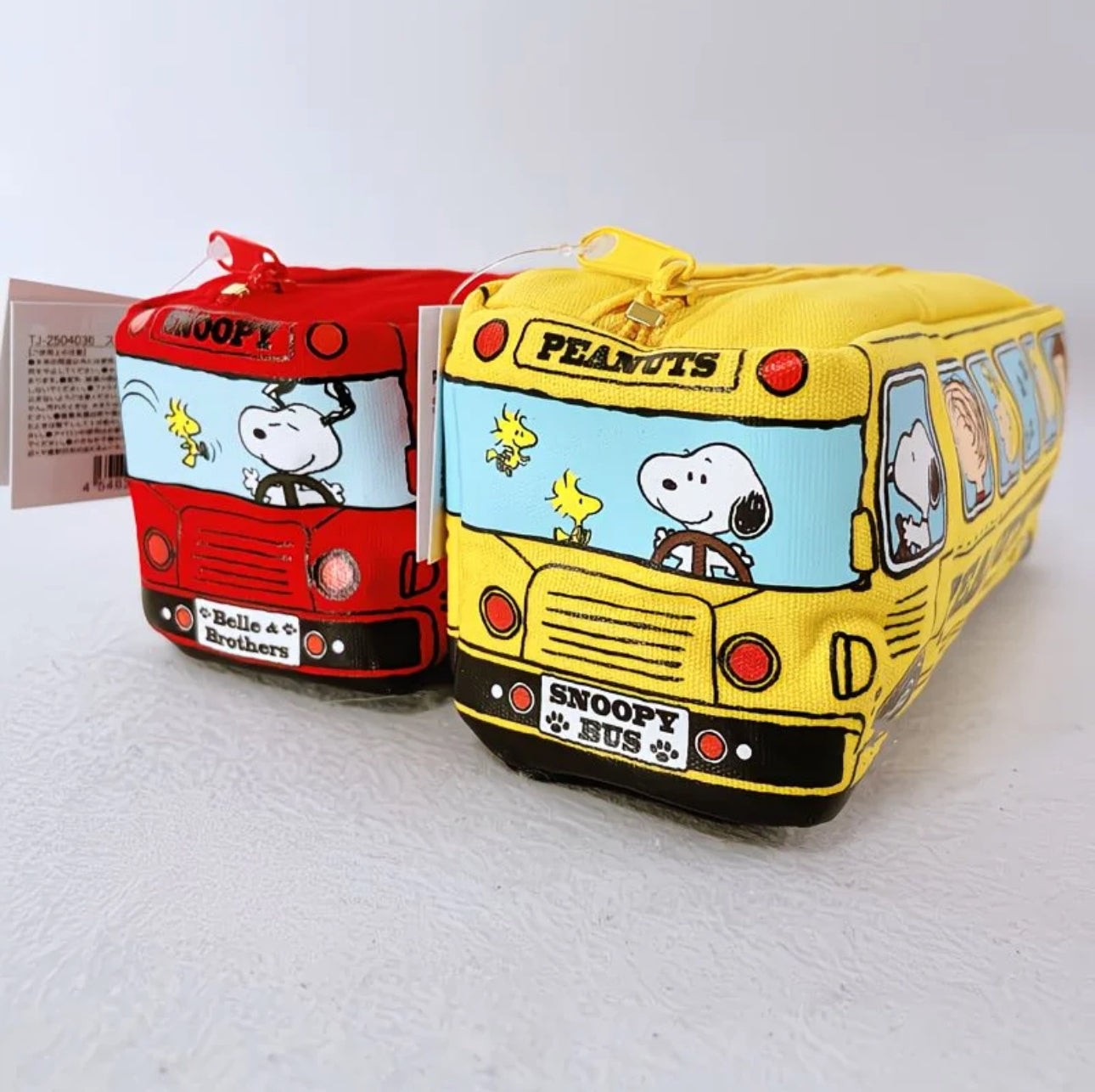 Estuche Peanuts Bus
