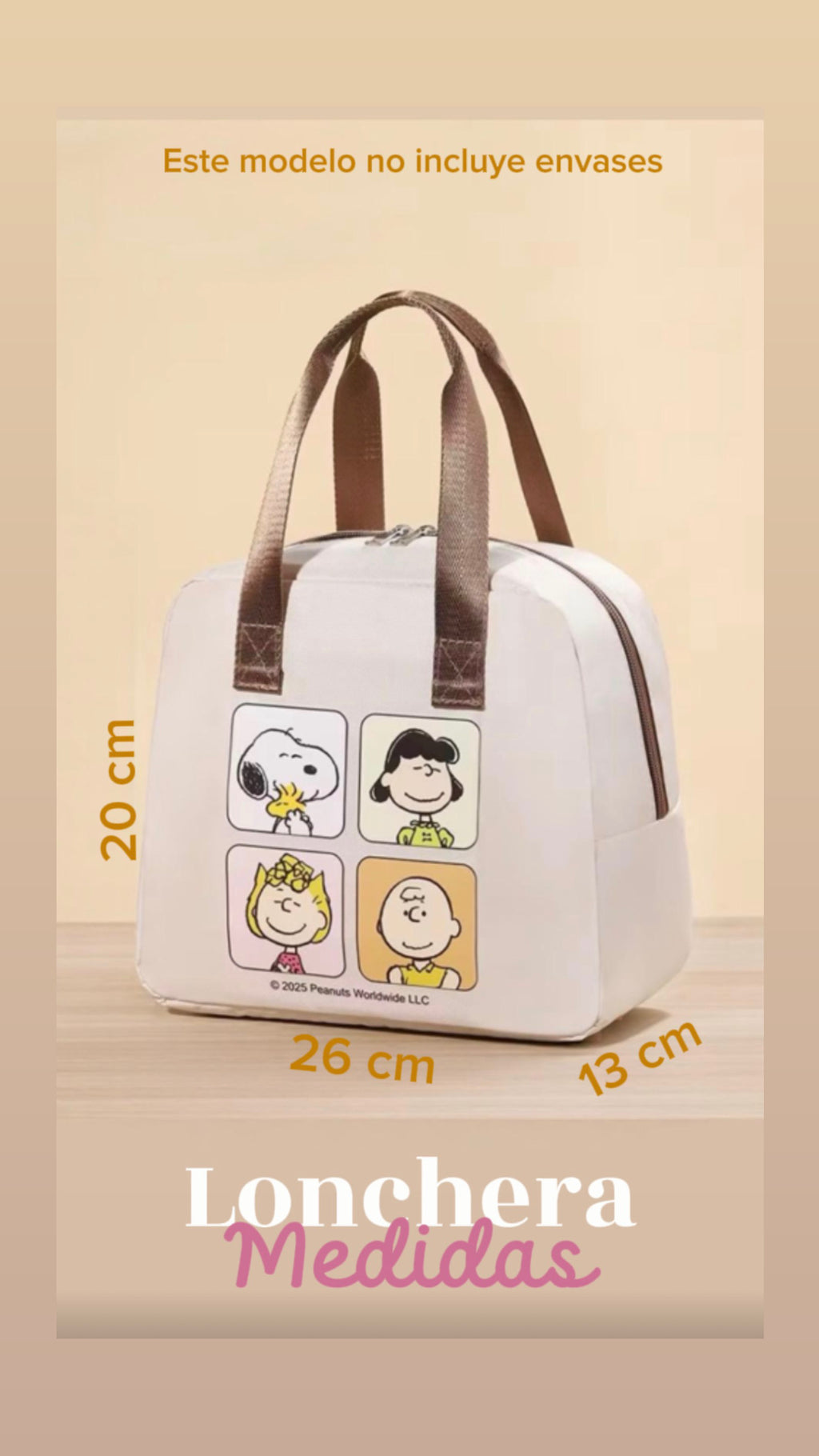 Lonchera Snoopy