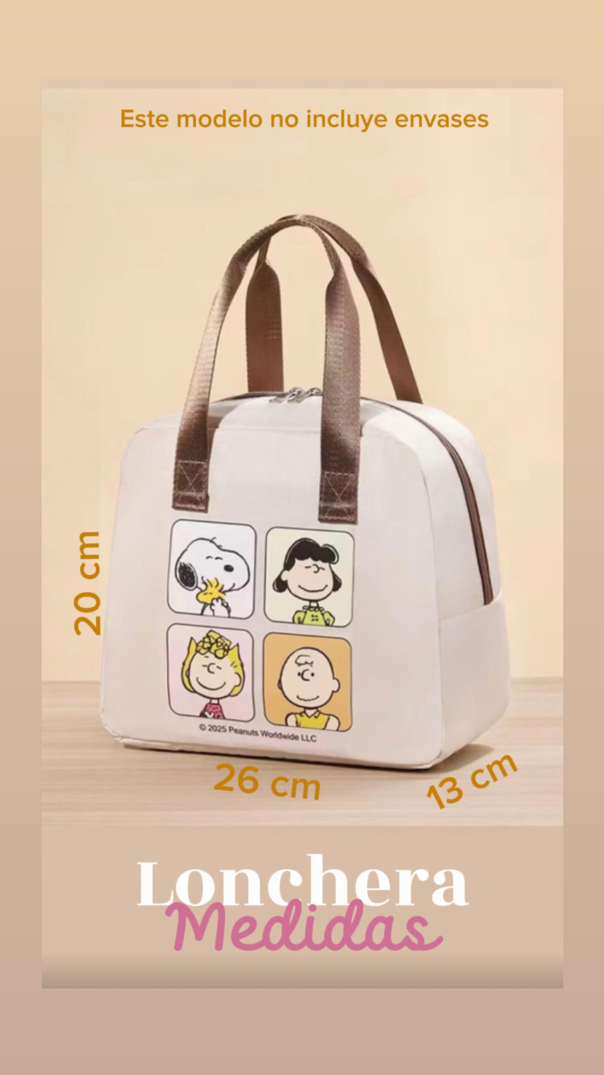 Lonchera Snoopy