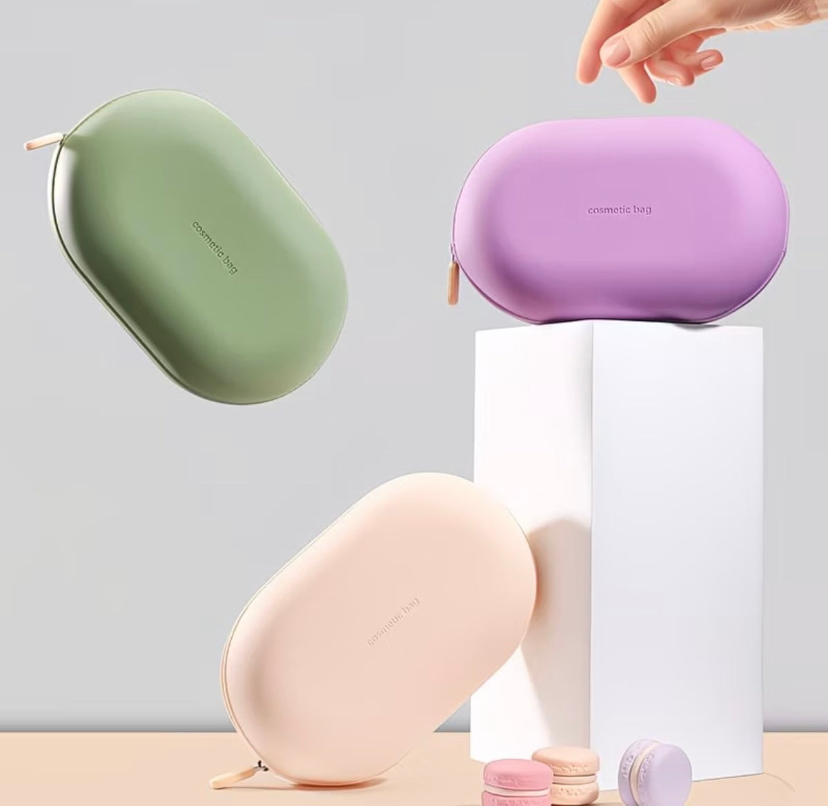 Portacosmeticos silicone