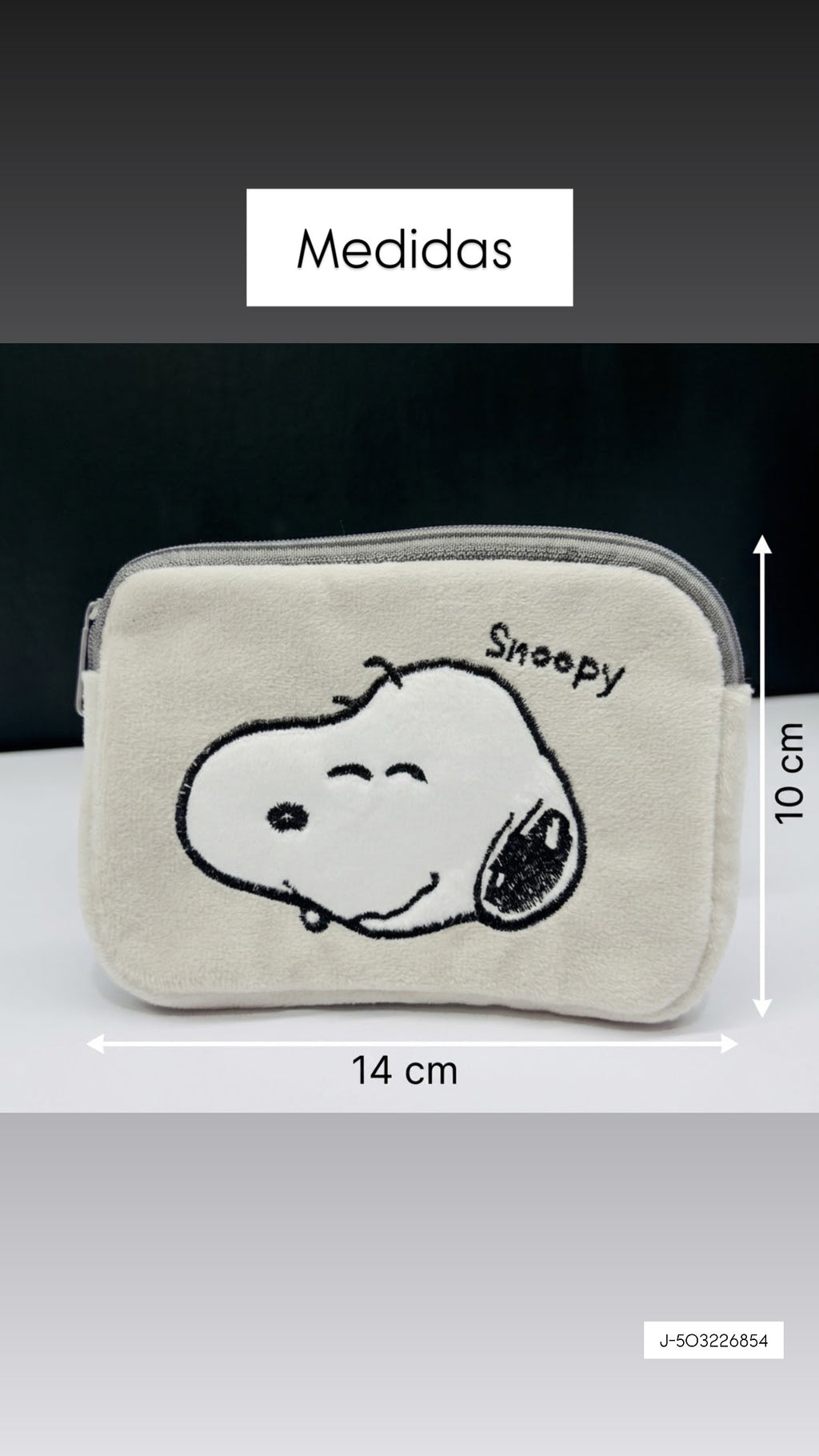 Estuche de Snoopy