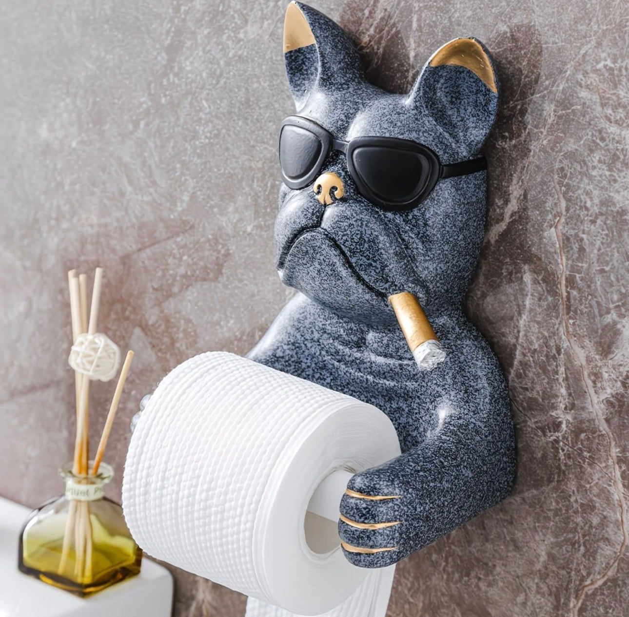 Porta Papel Higiénico Frenchie