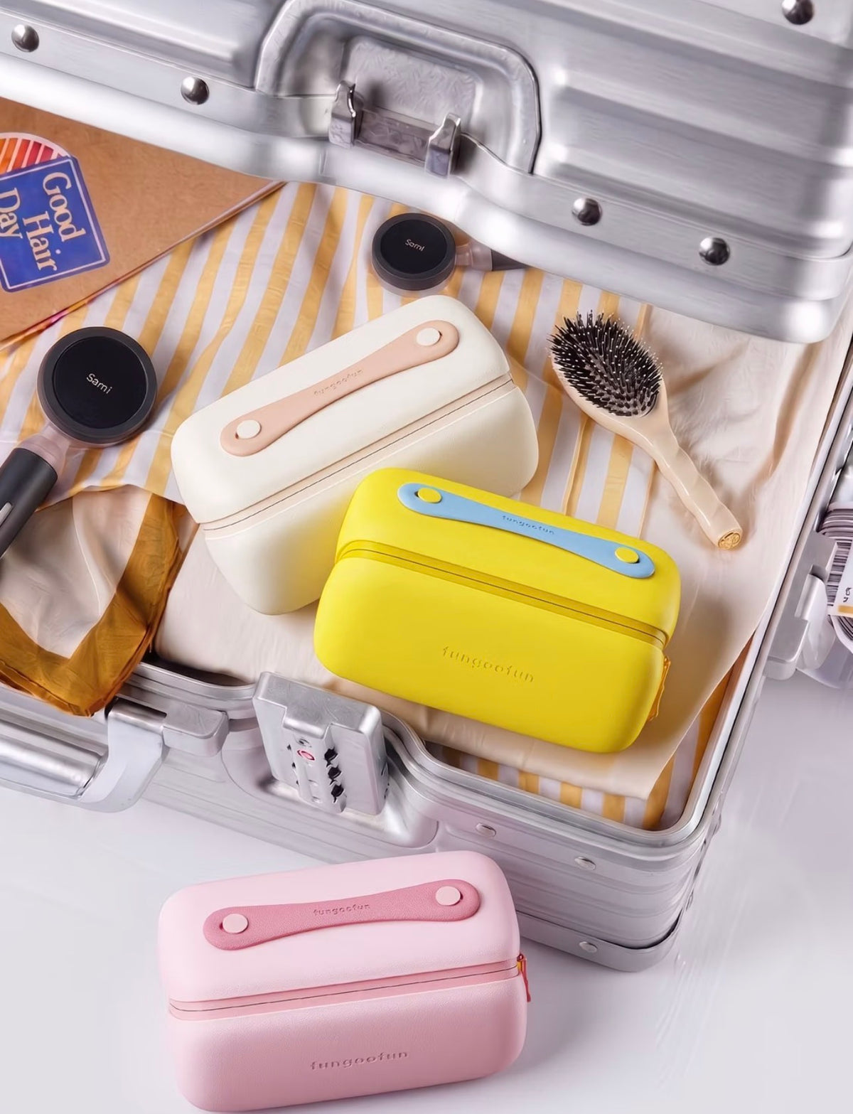 Portacosmeticos Fungoofun de silicone