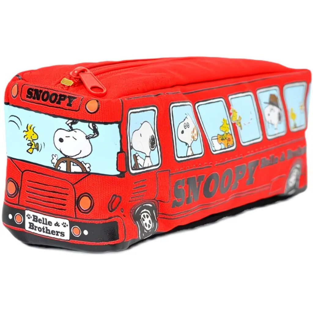 Estuche Peanuts Bus