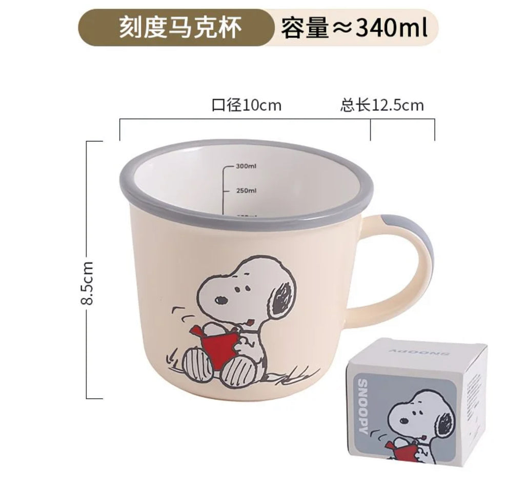 Taza medidora Snoopy
