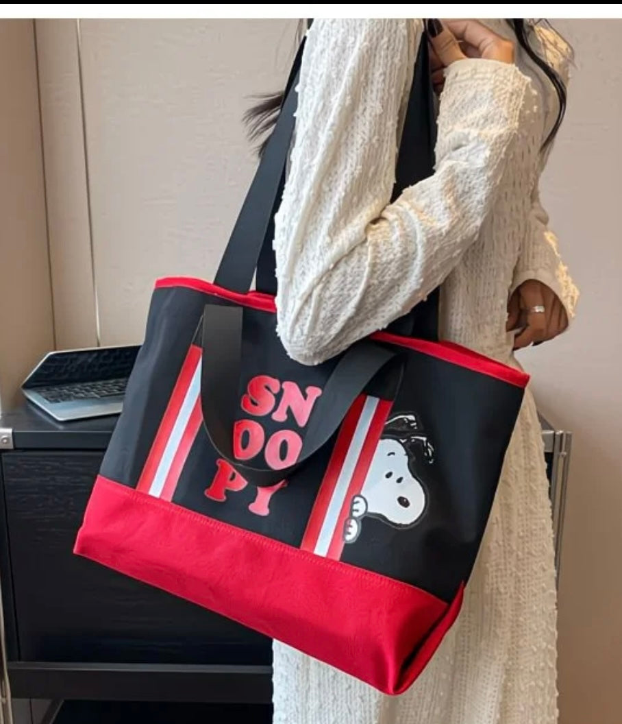 Cartera doble asa Snoopy
