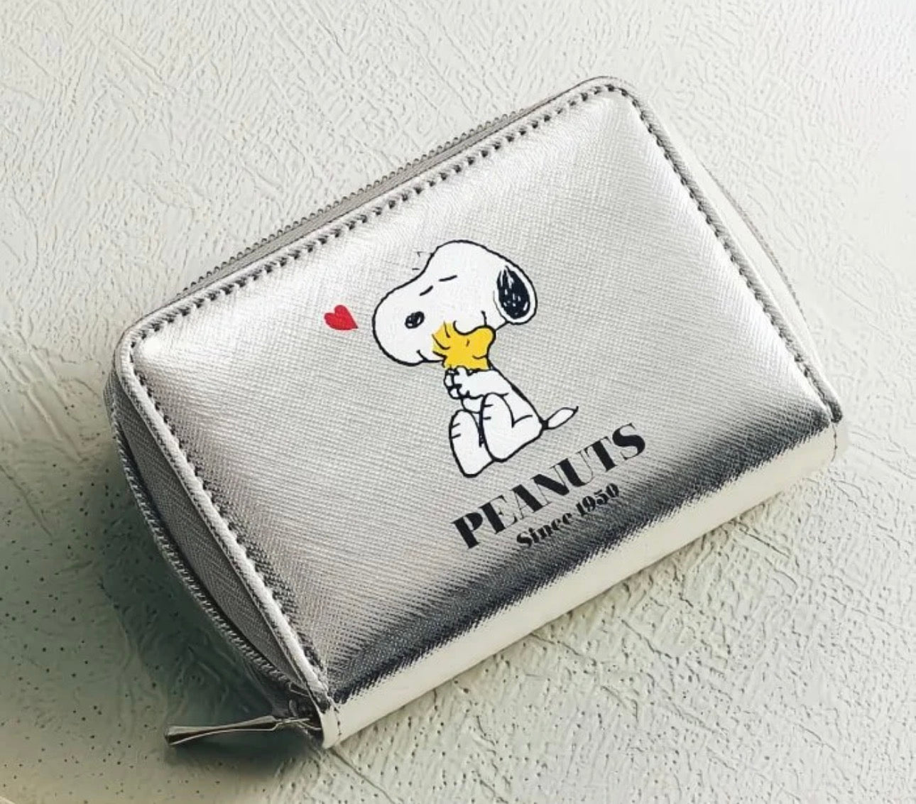 Tarjetero Snoopy Silver