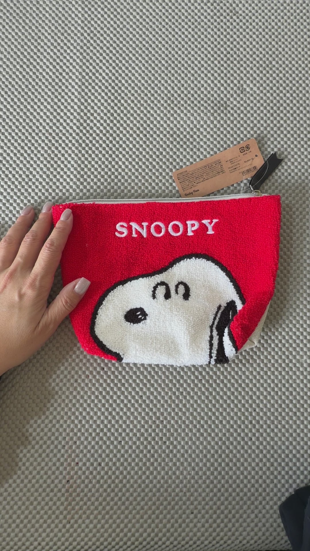 Portacosmeticos Snoopy Fluffy